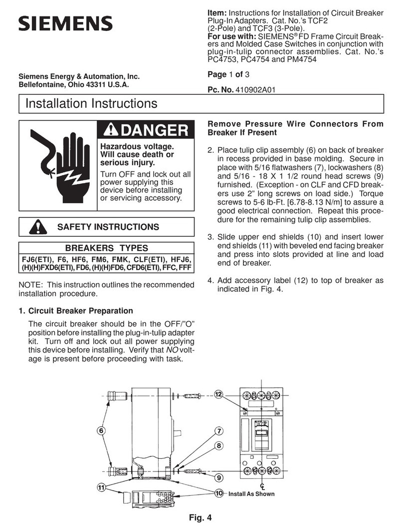 Siemens TCF2 User manual