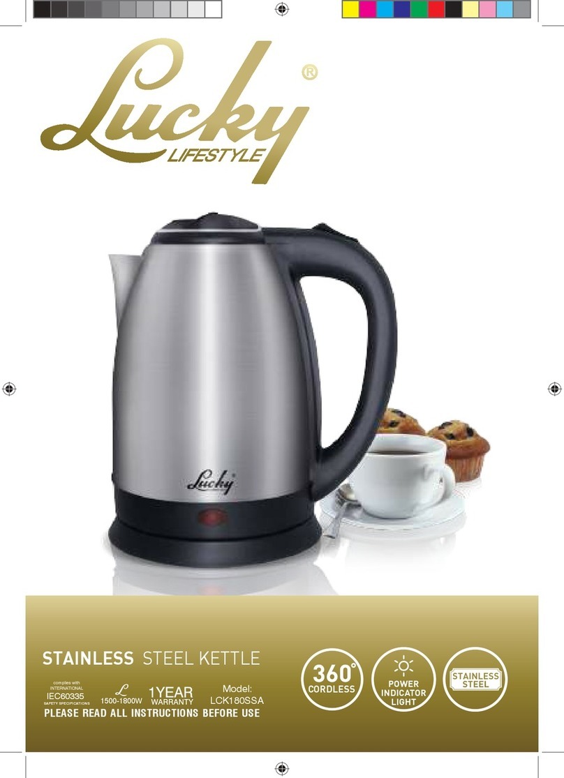 Lucky Lifestyle LCK180SSA user manual