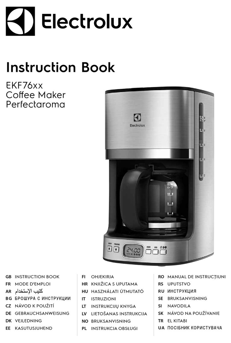 Electrolux EKF76 Series User manual