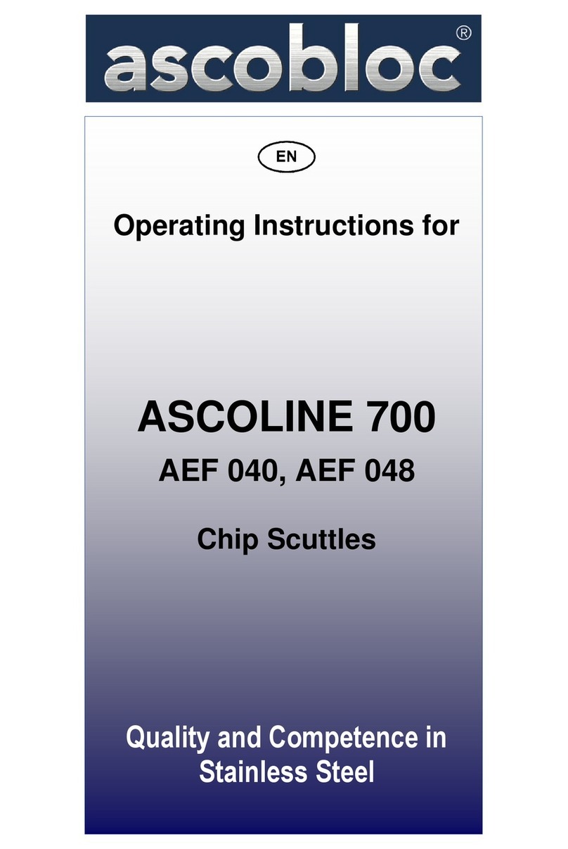 ascobloc ASCOLINE 700 Series operating instructions ascobloc ASCOLINE 700 Series operating instructions