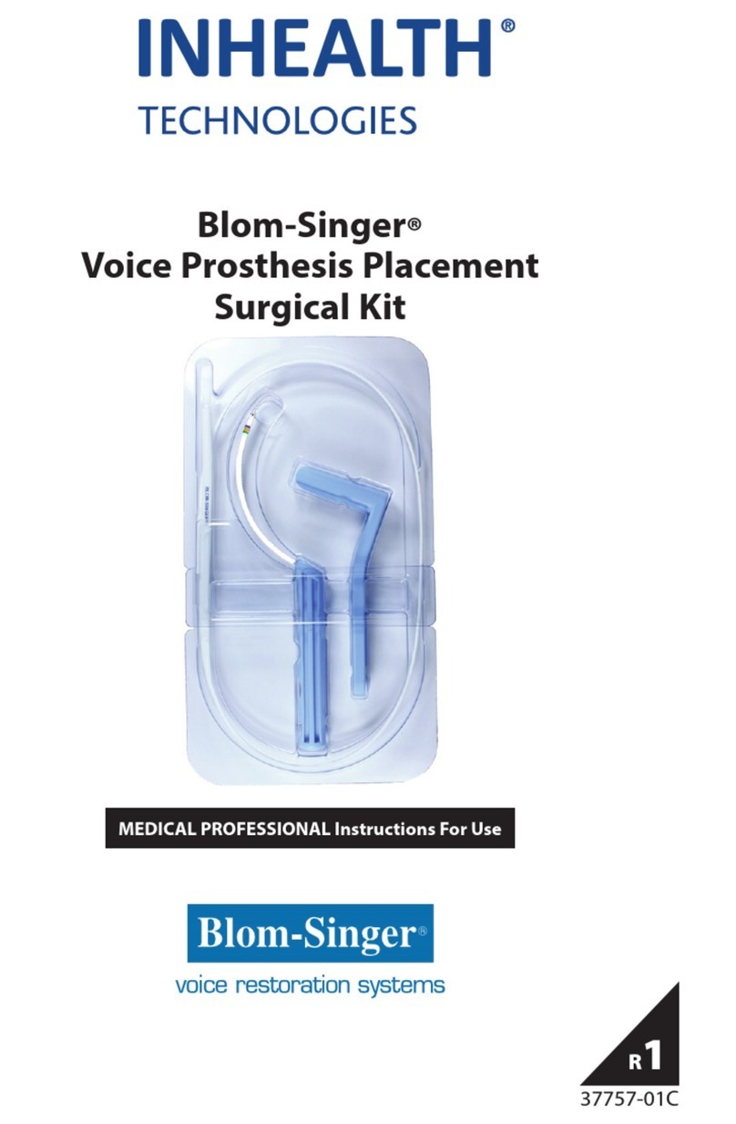 inhealth Blom-Singer Instructions for use