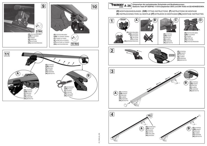 Twinny Load A 26 User manual