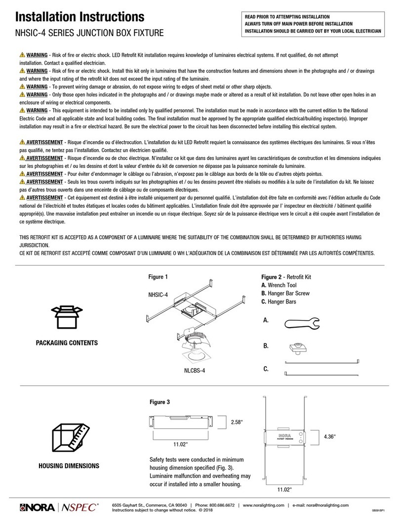 Nora NSPEC NHSIC-4 Series User manual