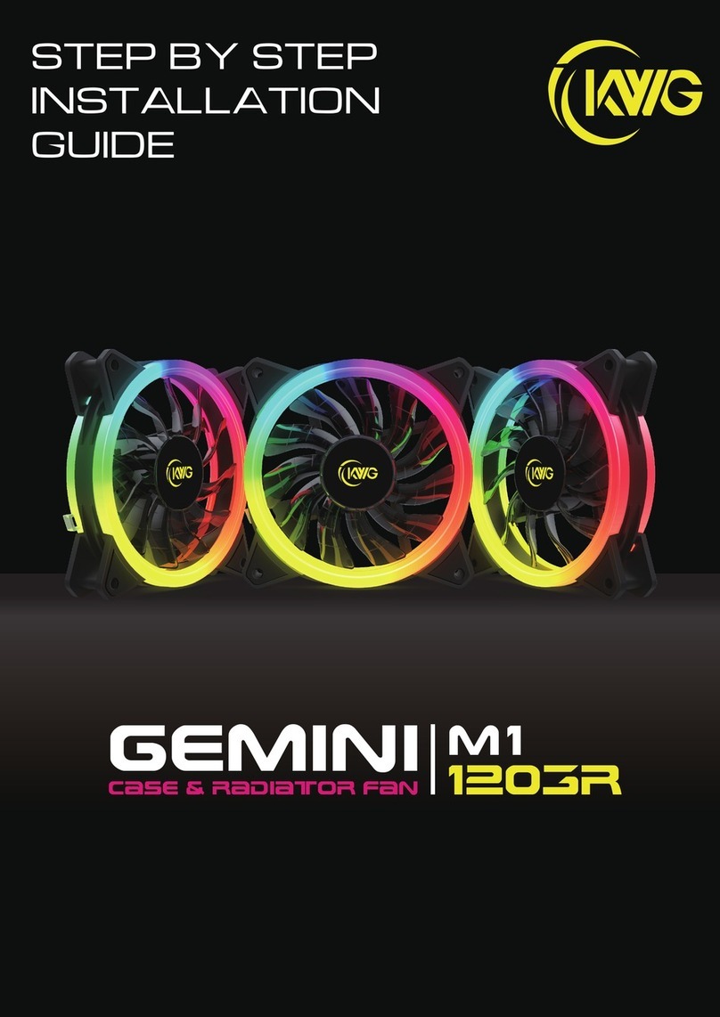 KWG Gemini M1 1203r installation guide