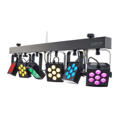 thomann Stairville CLB5 6P RGB WW Compact LED Bar User manual thomann Stairville CLB5 6P RGB WW Compact LED Bar User manual