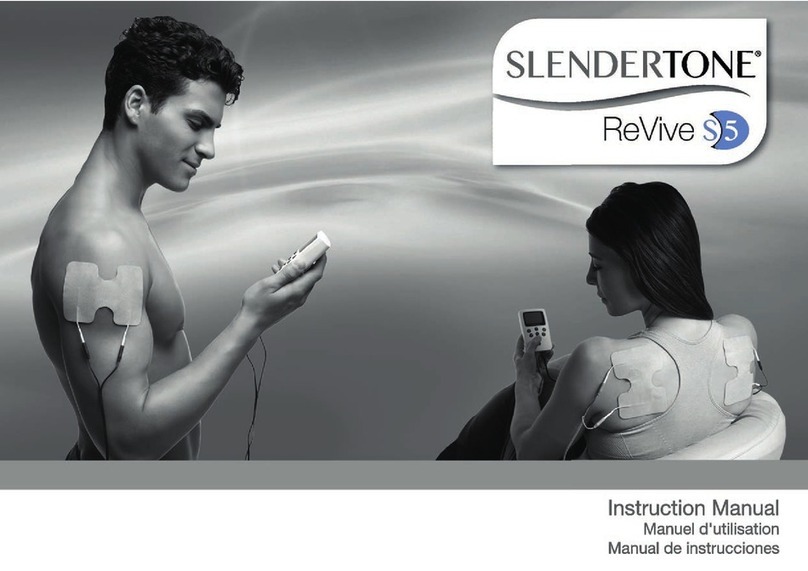 Slendertone ReVive S5 instruction manual Slendertone ReVive S5 instruction manual