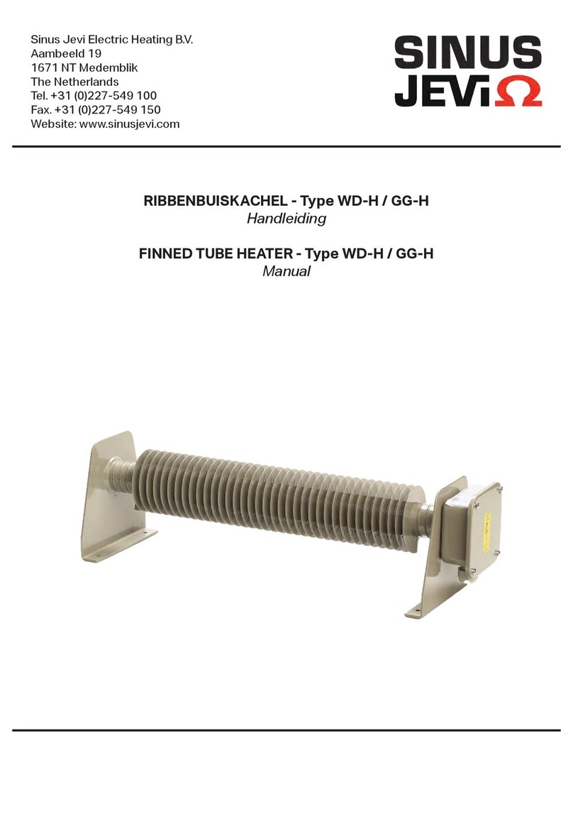 Sinus Jevi WD-H Series manual