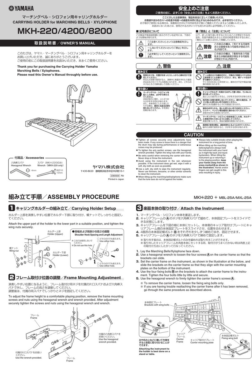 Yamaha MKH-220 owner's manual