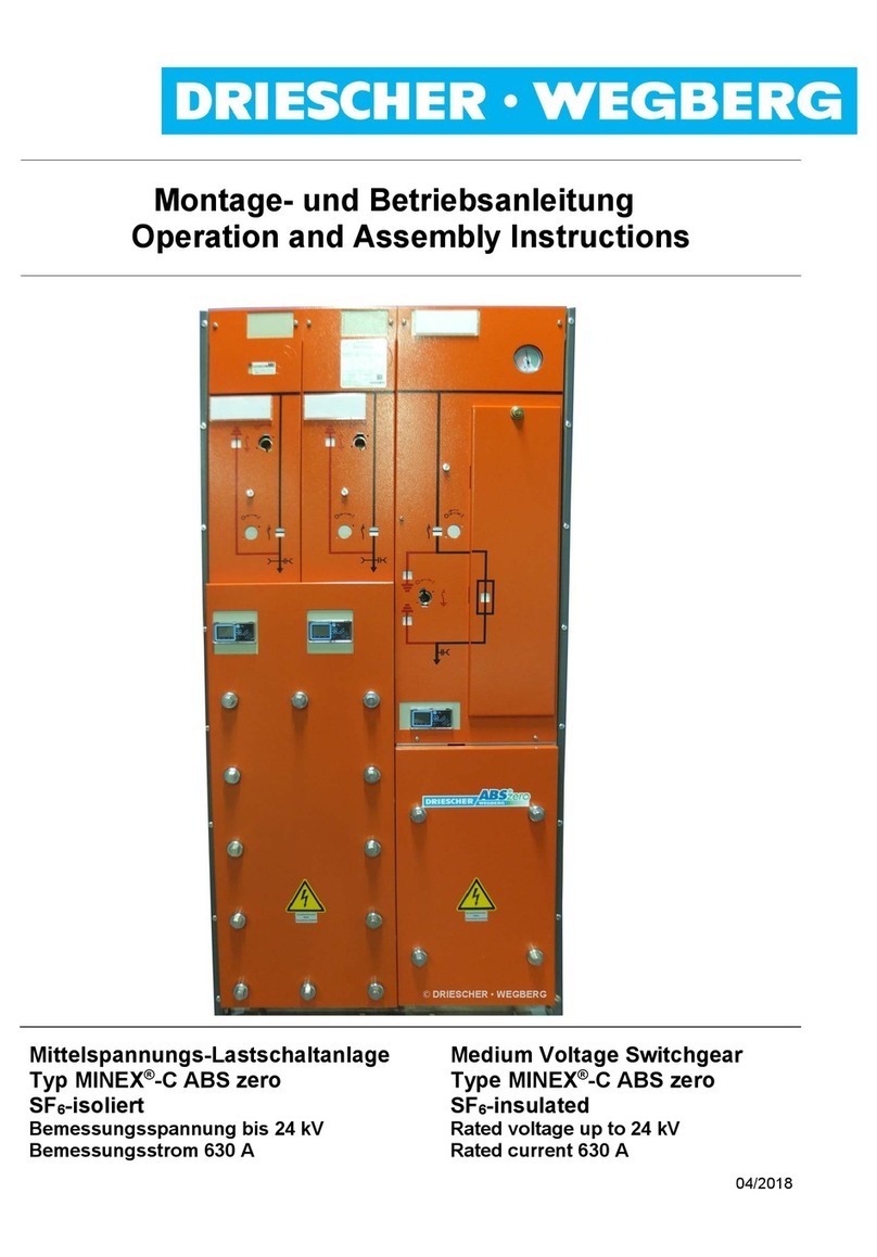 DRIESCHER-WEGBERG MINEX-C ABS zero Operation and assembly instructions DRIESCHER-WEGBERG MINEX-C ABS zero Operation and assembly instructions