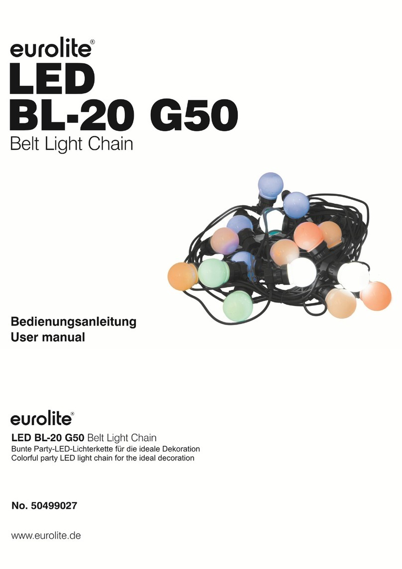 EuroLite LED BL-20 G50 User manual