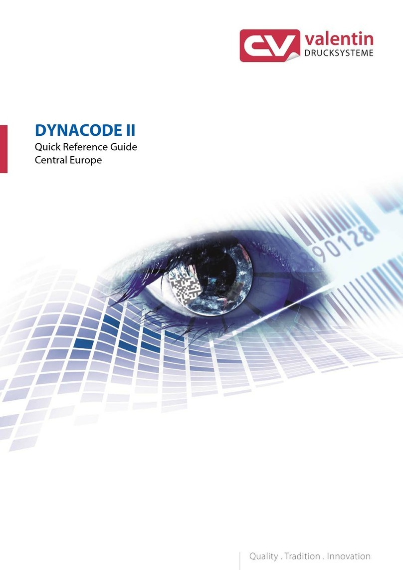 Carl Valentin DYNACODE II Quick reference guide