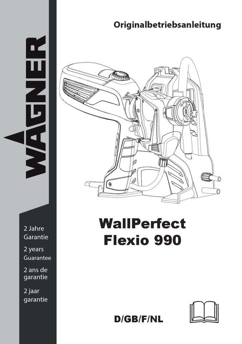 WAGNER WallPerfect Flexio 990 User manual WAGNER WallPerfect Flexio 990 User manual
