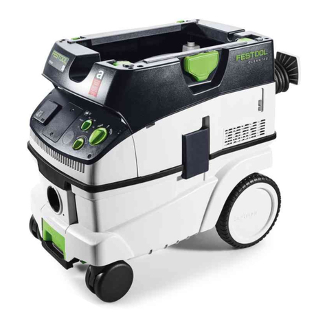 Festool CLEANTEX CTH 26 E/a Installation instructions