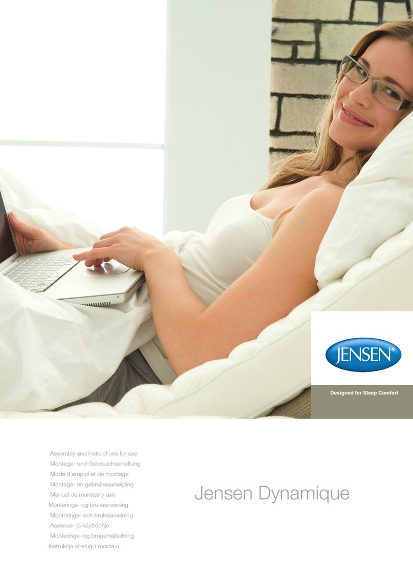 Jensen Dynamique User manual Jensen Dynamique User manual