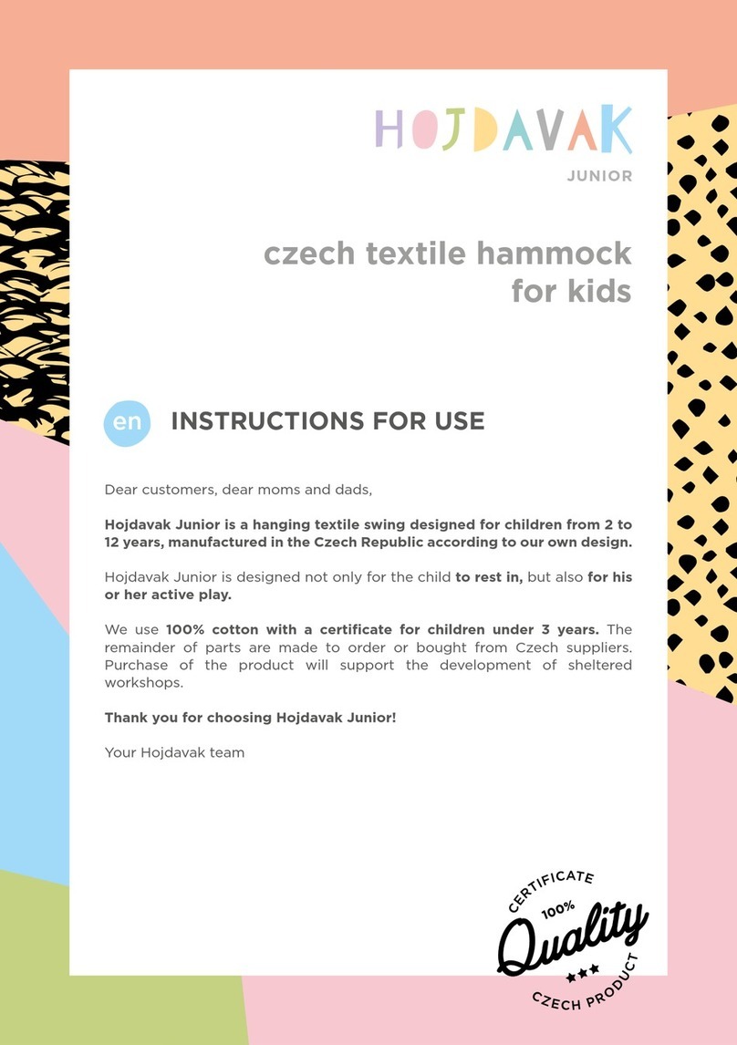 HOJDAVAK JUNIOR User manual