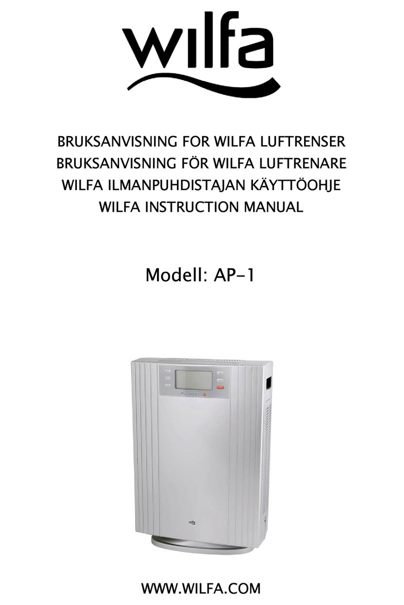 Wilfa AP-1 instruction manual
