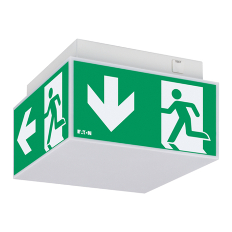 Eaton CEAG Exit Cube 33822 LED CGLine+ Mounting and operating instructions Eaton CEAG Exit Cube 33822 LED CGLine+ Mounting and operating instructions