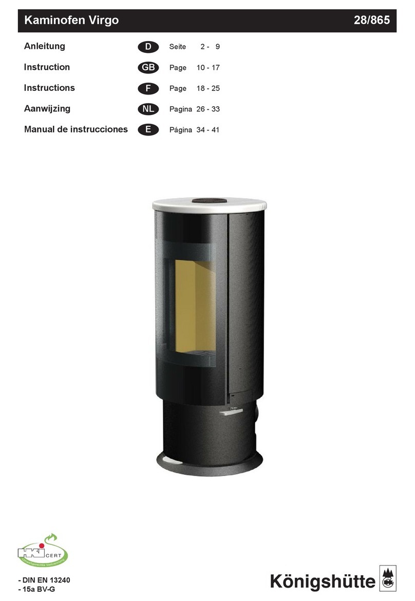 Konigshutte Virgo 28/865 instruction manual