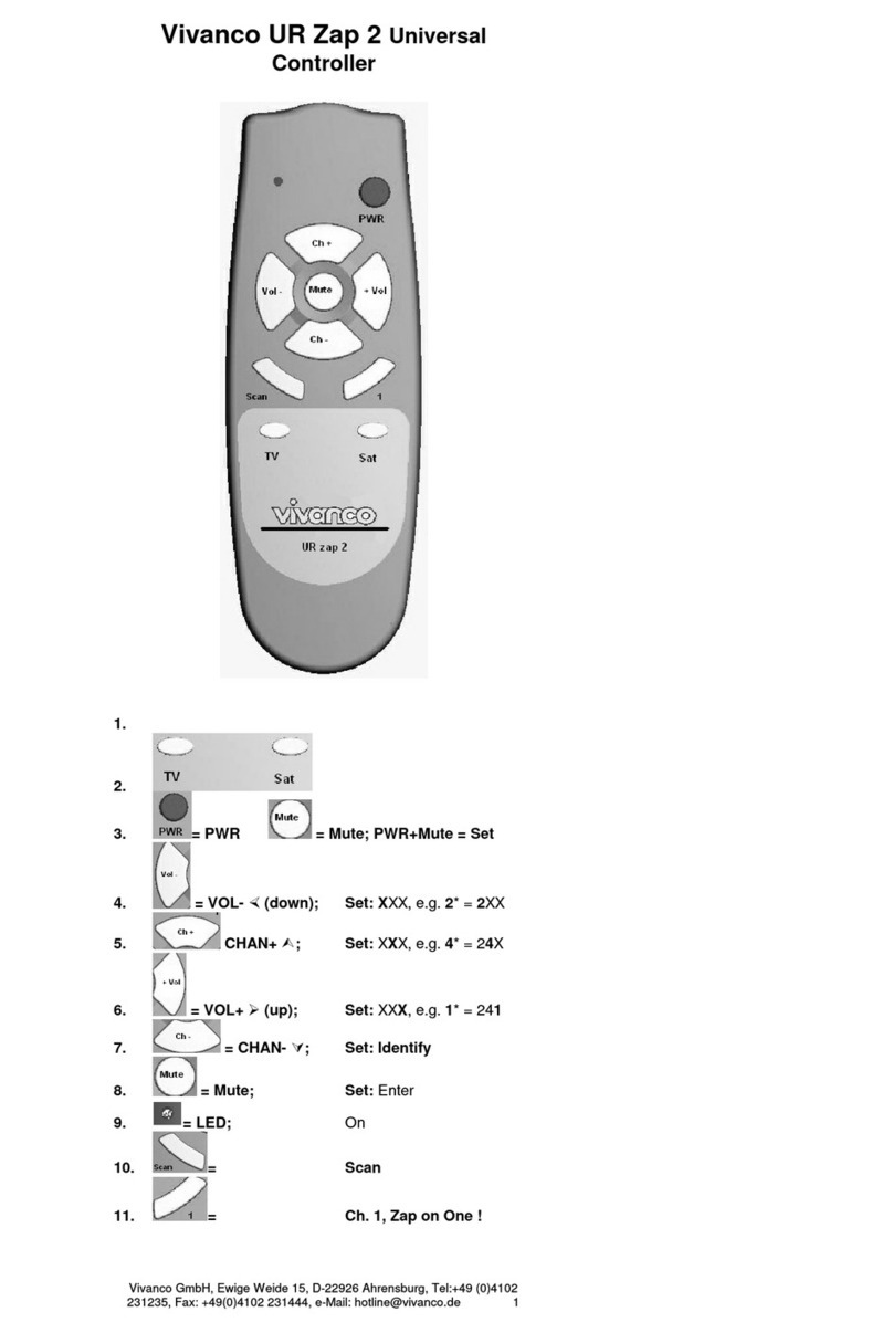 Vivanco UR Zap 2 User manual