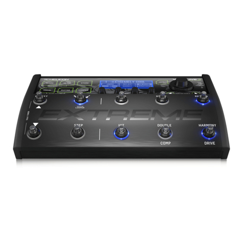 TC-Helicon VOICELIVE 3 EXTREME User manual