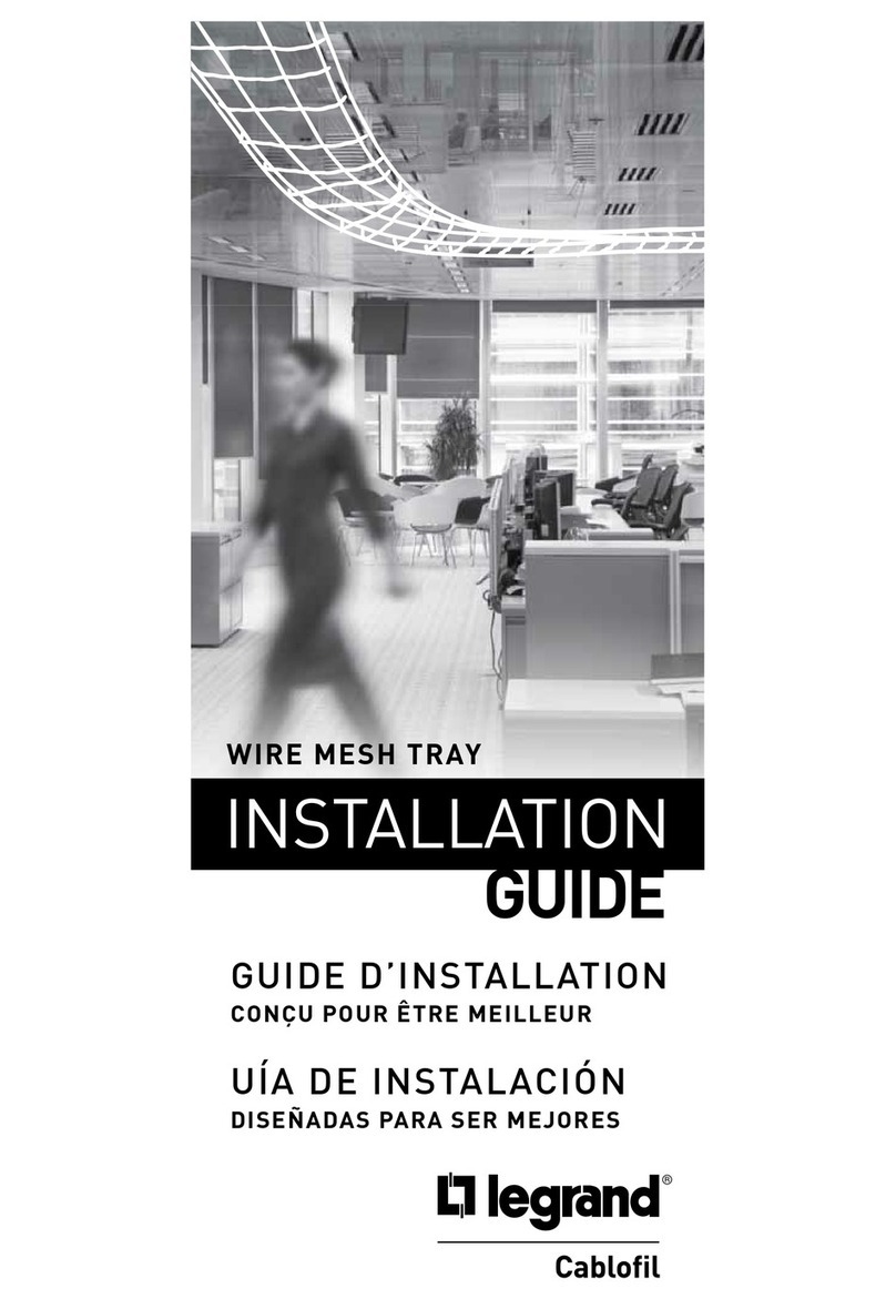 LEGRAND Cablofil User manual