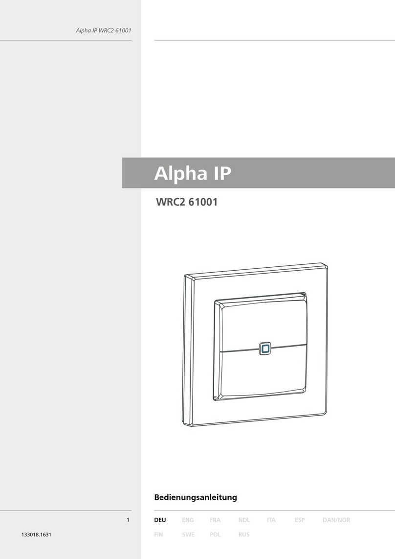 Alpha IP WRC2 61001 User manual