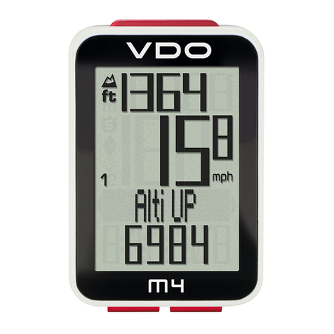 VDO M4WR Short instruction manual