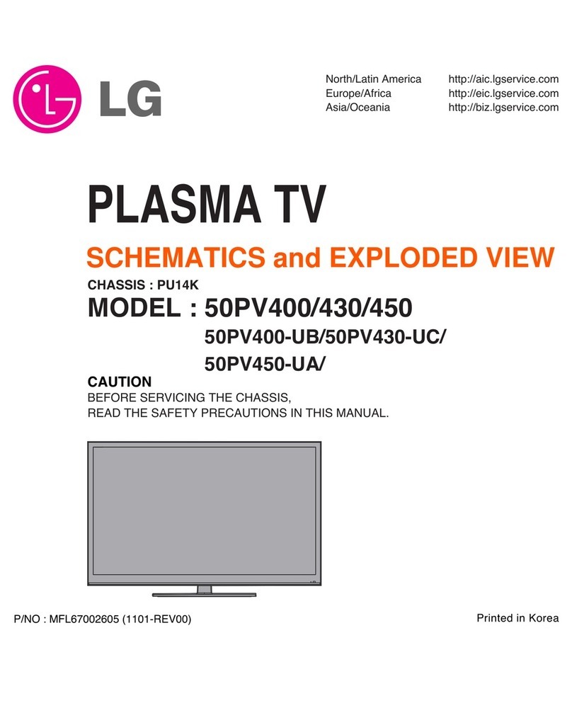 LG 50PV400 User manual