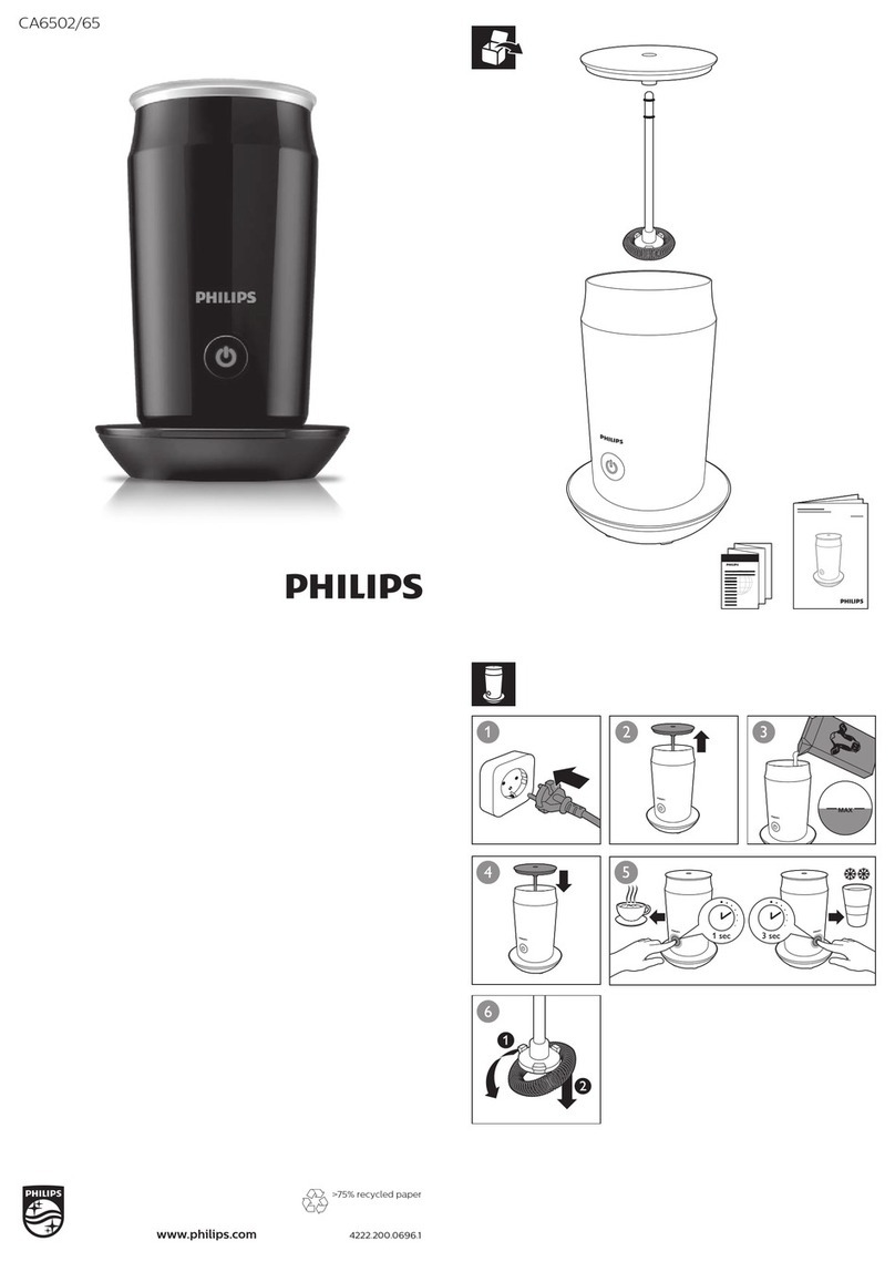 Philips CA6502/65 user manual