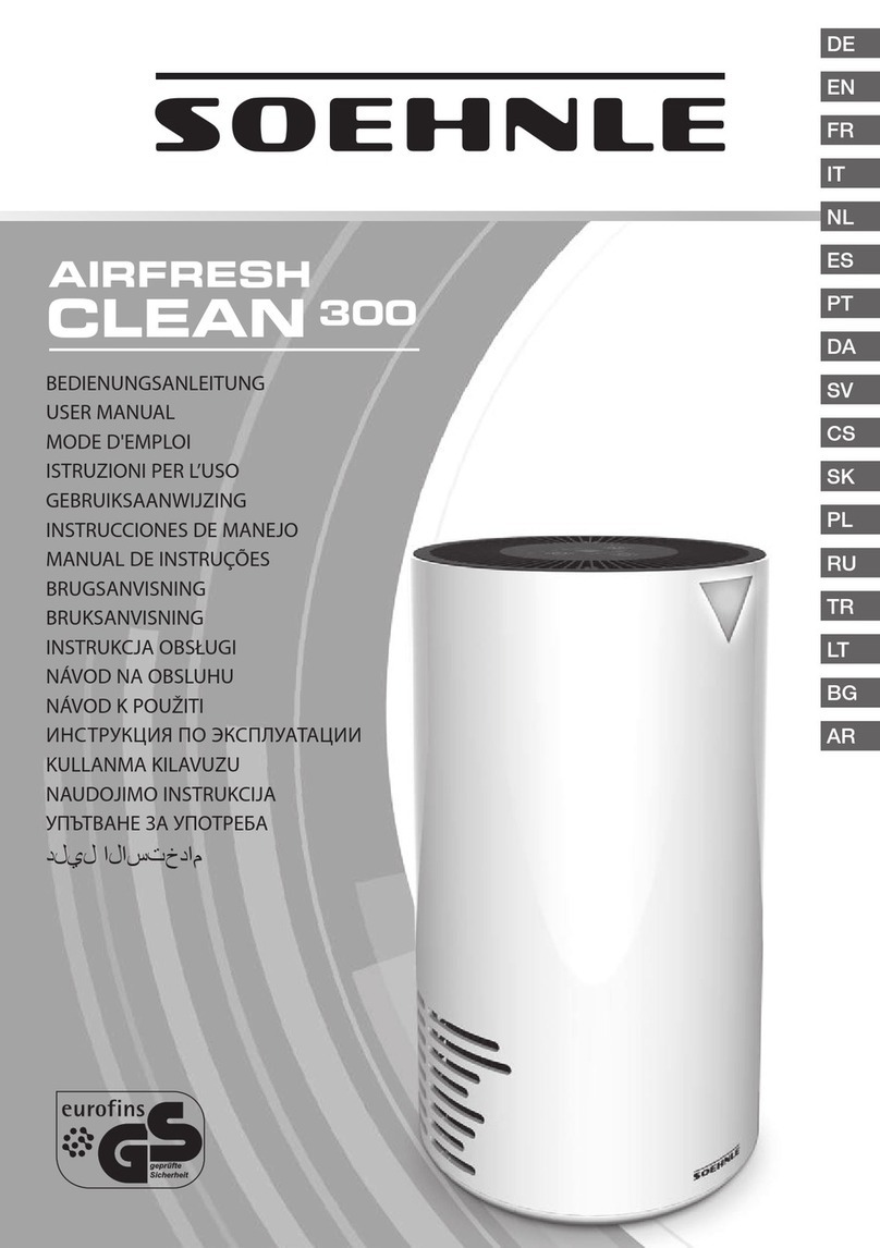 Soehnle AIRFRESH CLEAN 300 user manual