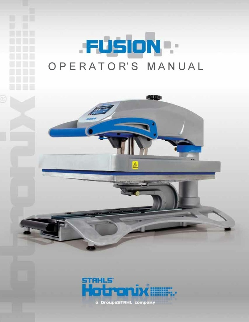 Stahls Hotronix Air Fusion User manual