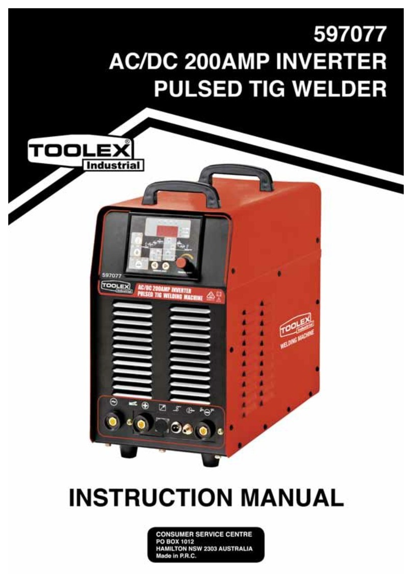 Toolex 597077 instruction manual