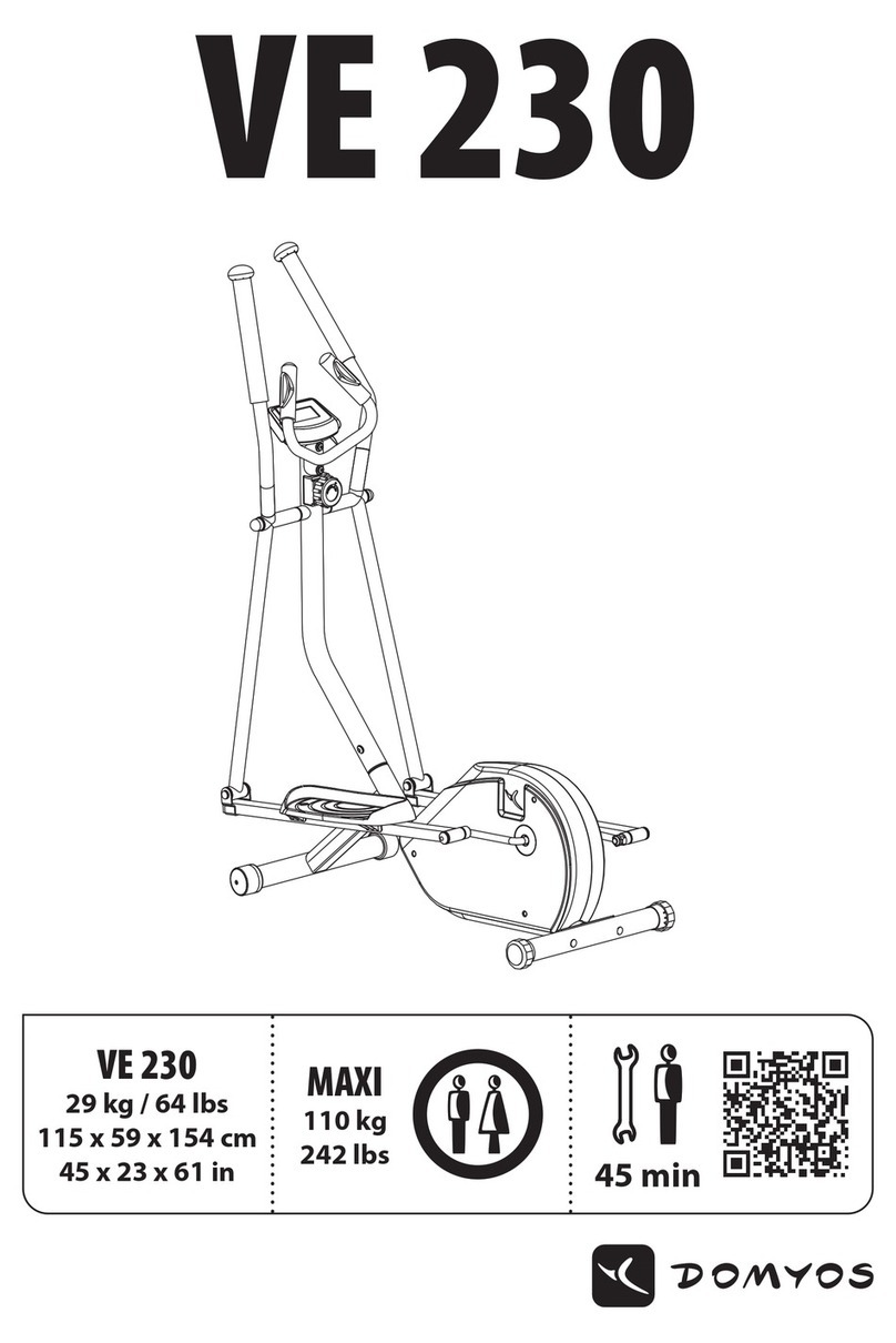 Domyos VE 230 Original instructions