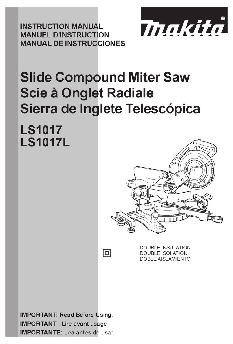 Makita LS1017 instruction manual
