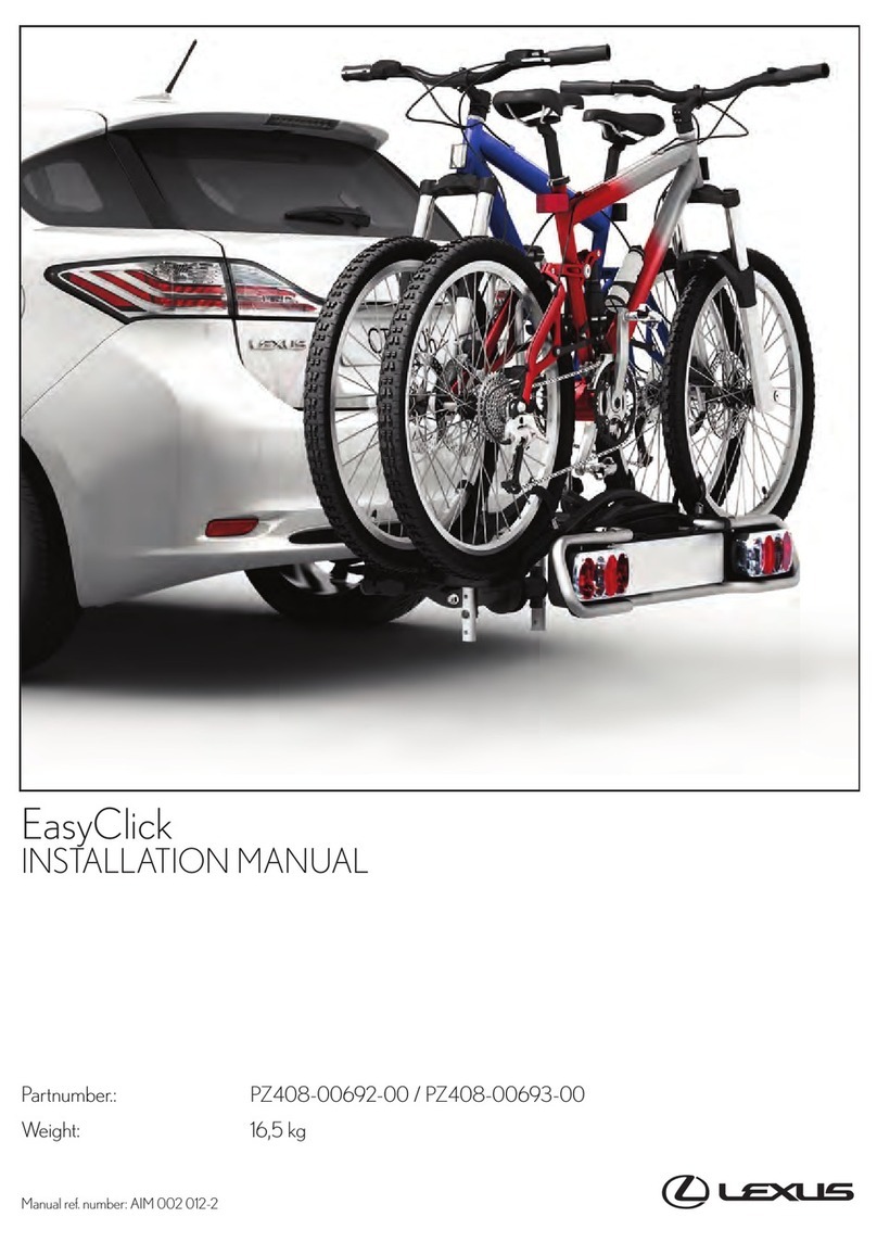 Lexus PZ408-00692-00 installation manual