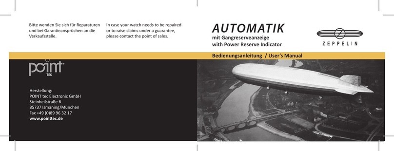 Zeppelin Automatik with Power Reserve Indicator User manual