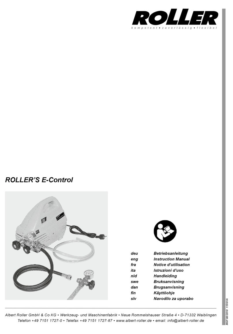 Roller E-Control instruction manual