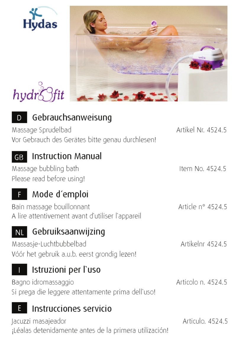 Hydas 4524.5 instruction manual