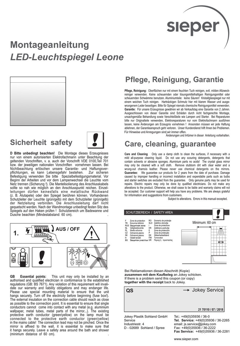 sieper Leone quick start guide
