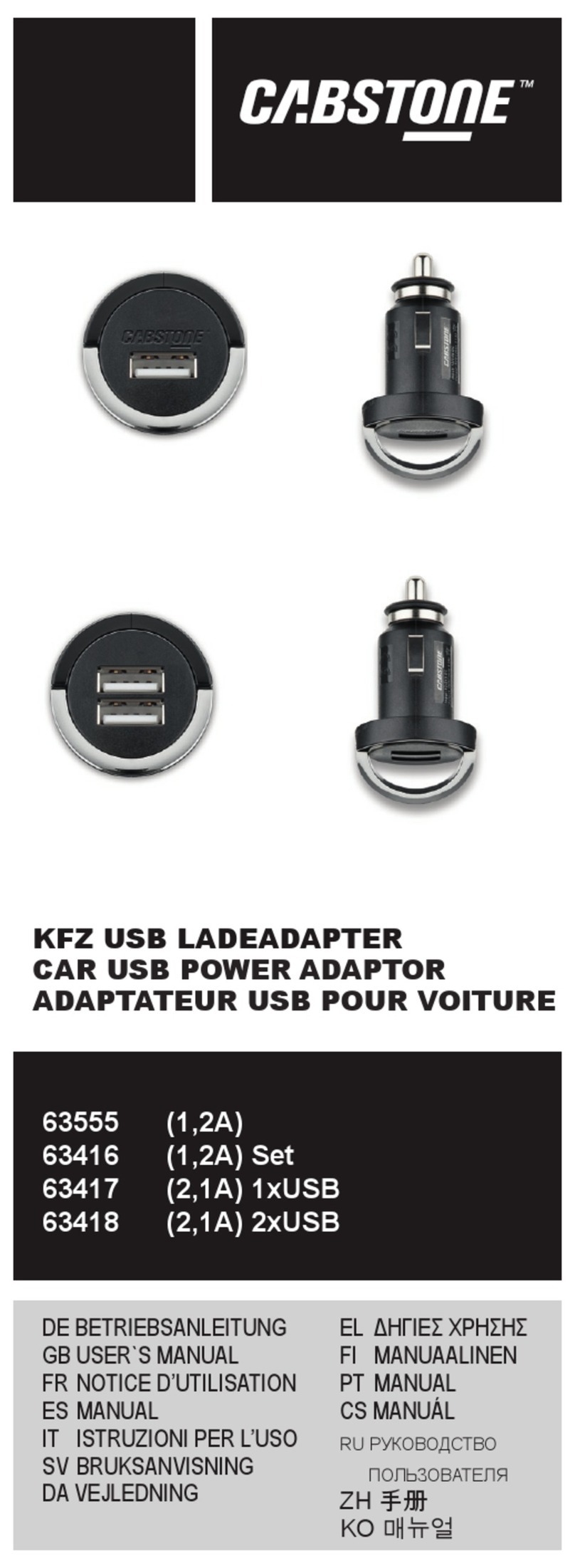cabstone 63555 user manual