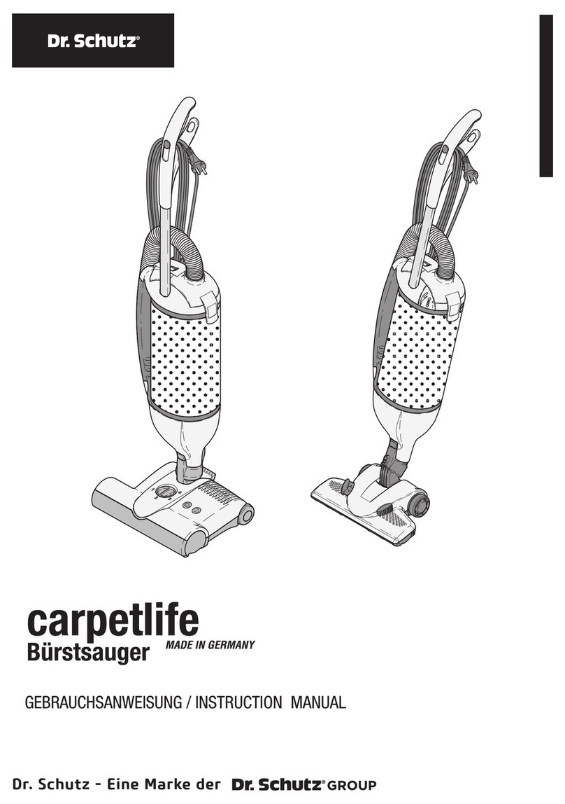 Dr. Schutz Carpetlife instruction manual