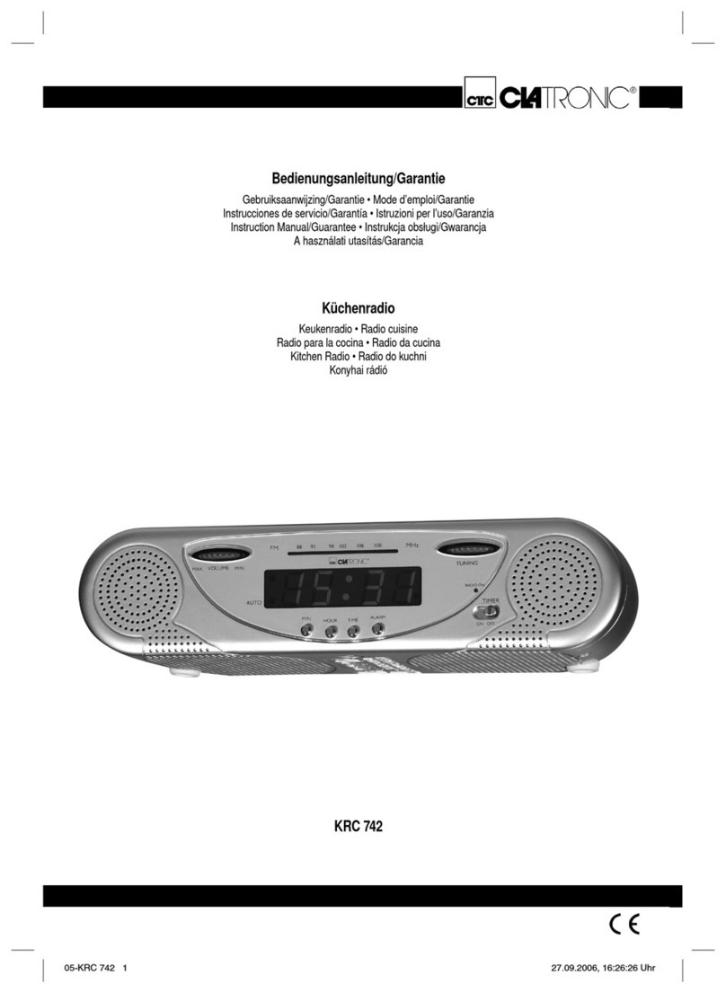 Clatronic KRC 742 Technical specifications