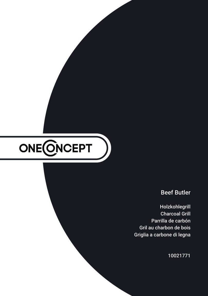 oneConcept Beef Butler User manual