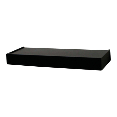Knape&Vogt Shelf-Made 0140-24BK User manual