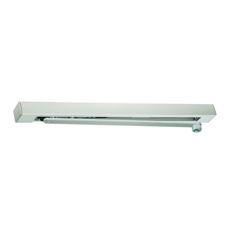 GEZE TS 5000 E BG User manual