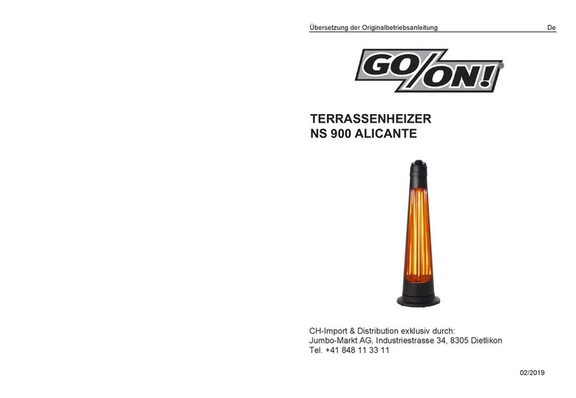 Go-On Ns 900 Alicante Original instruction manual
