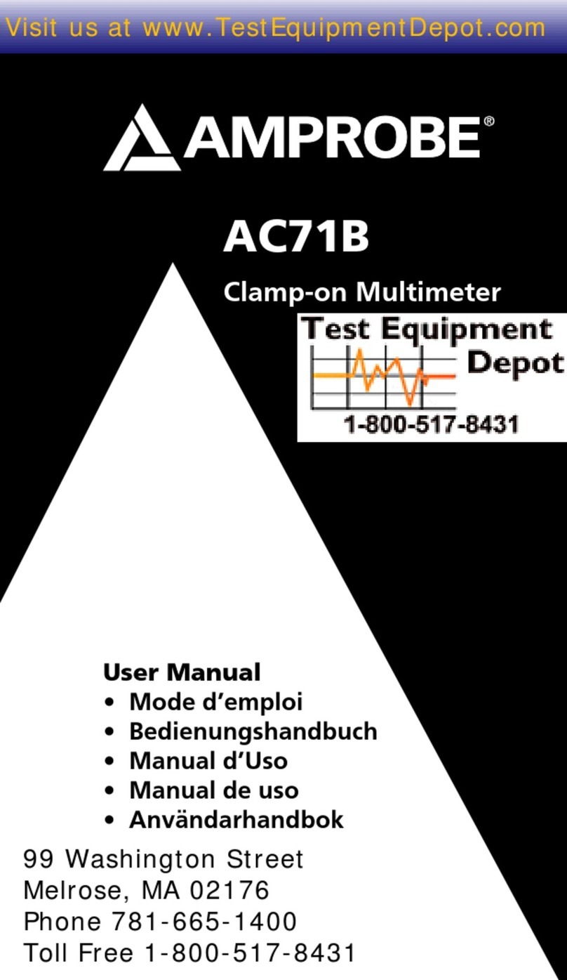 Amprobe AC71B user manual