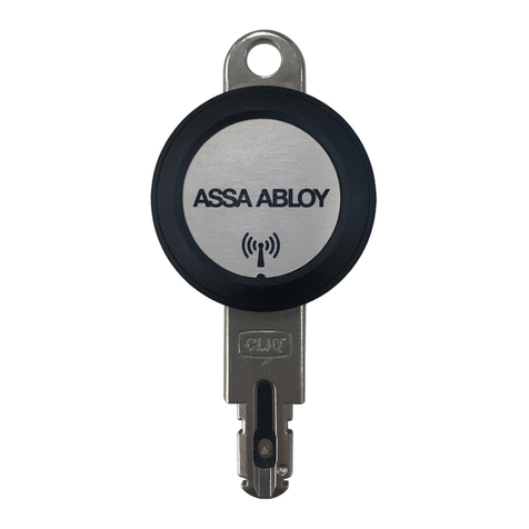Assa Abloy CLIQ eCLIQ Connect key operating instructions
