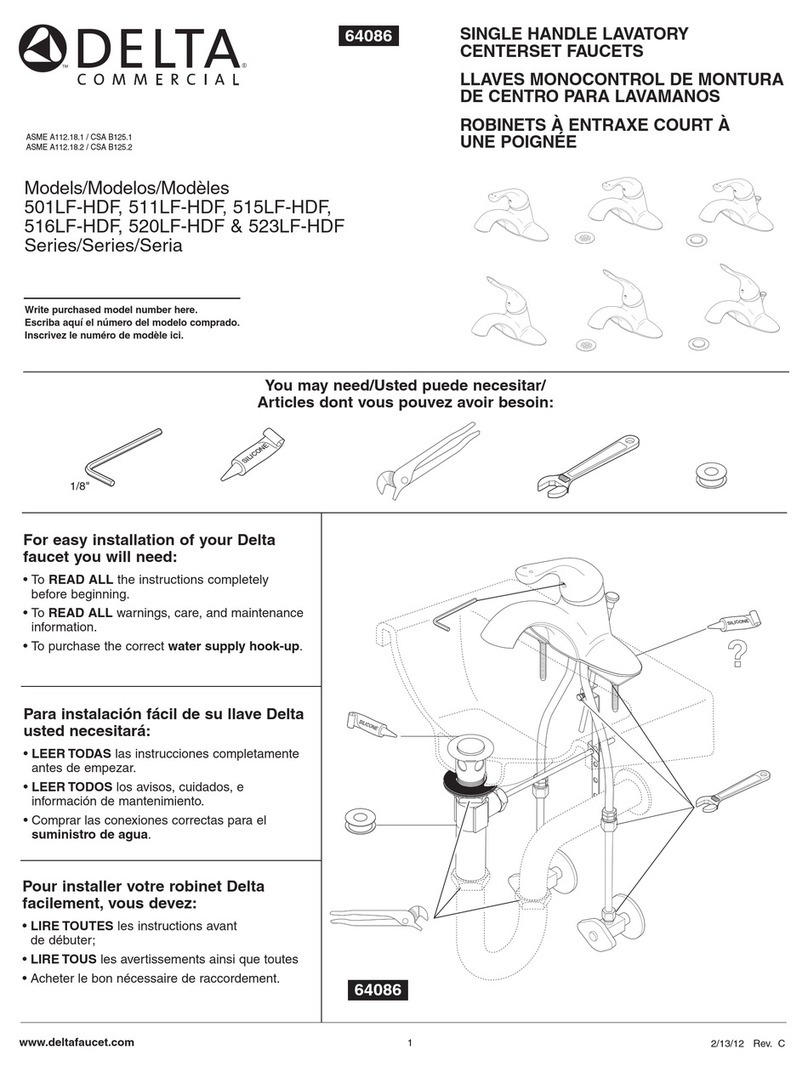 Delta 501LF-HDF User manual