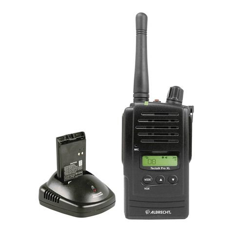 Albrecht Tectalk Pro-XL User manual